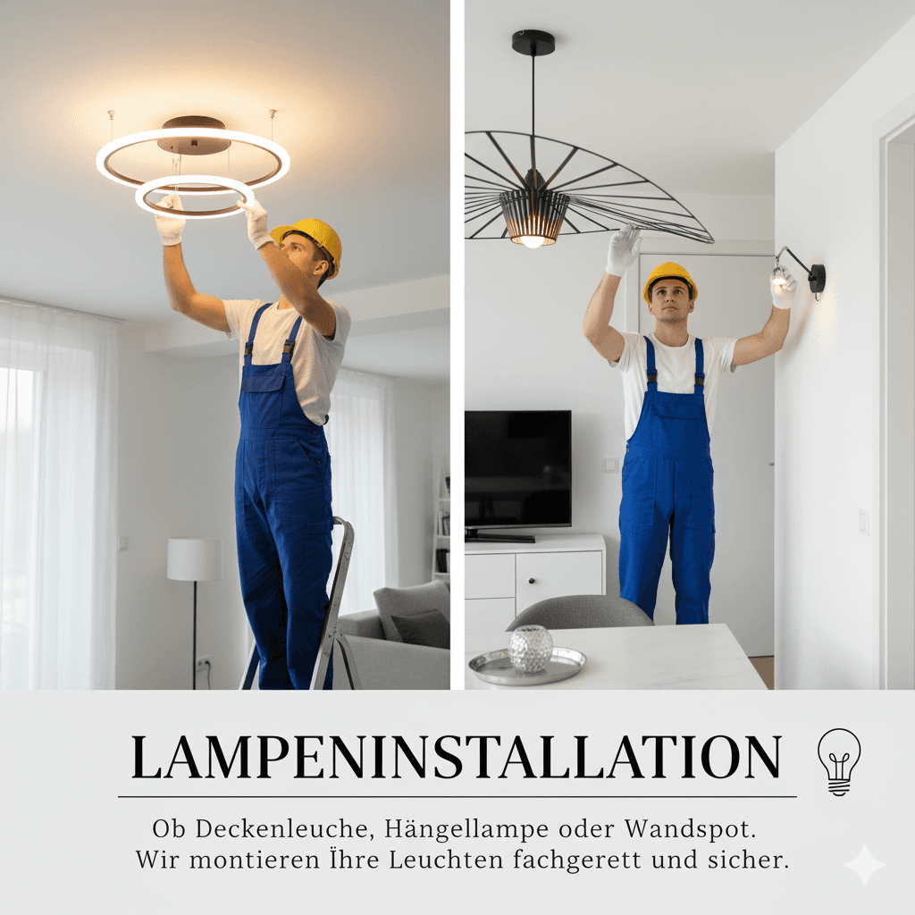 Lampeninstallation